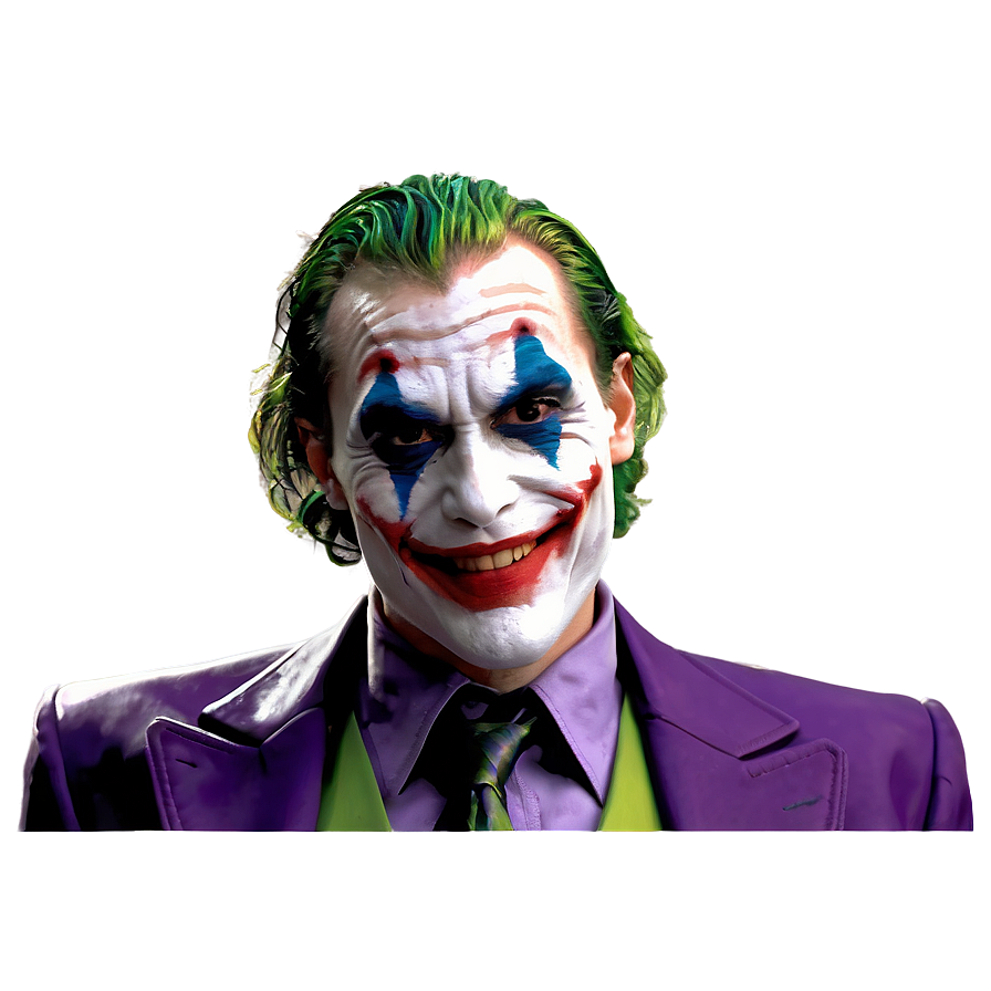 Joker's Enigmatic Smile Png Gcn