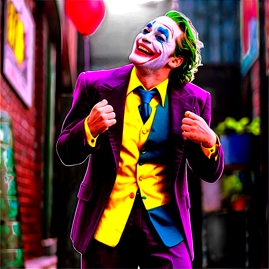 Joker's Gleeful Laugh Png Jse2