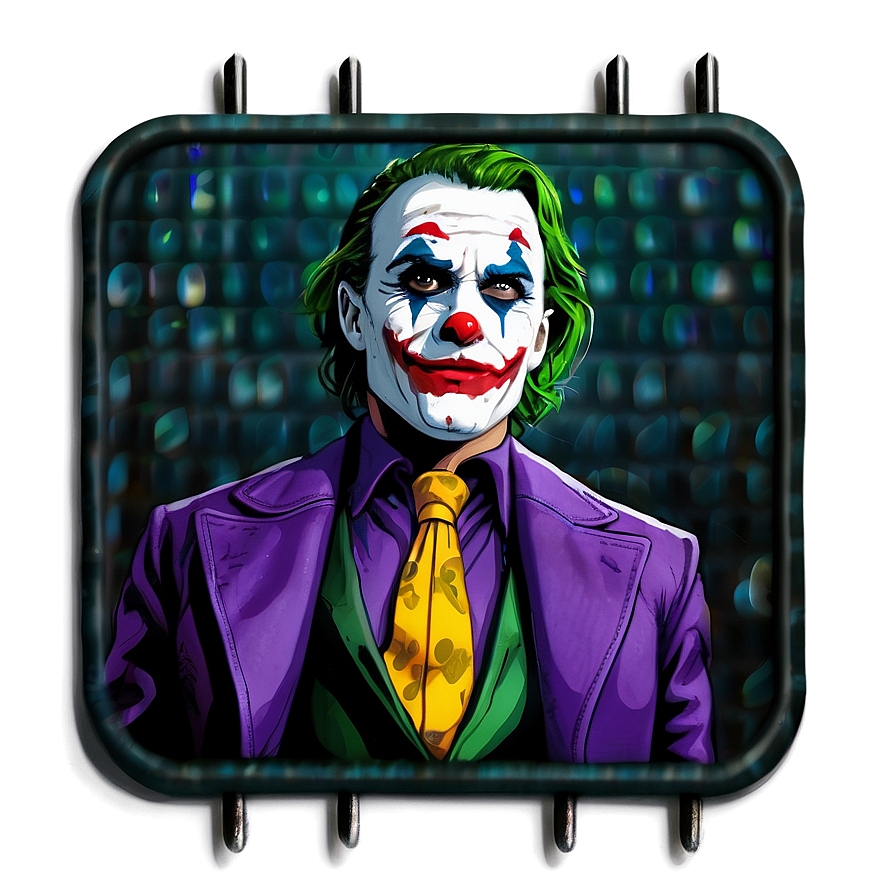 Joker's Heist Plan Png 48