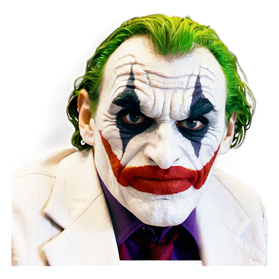 Joker's Scheming Face Png Oge