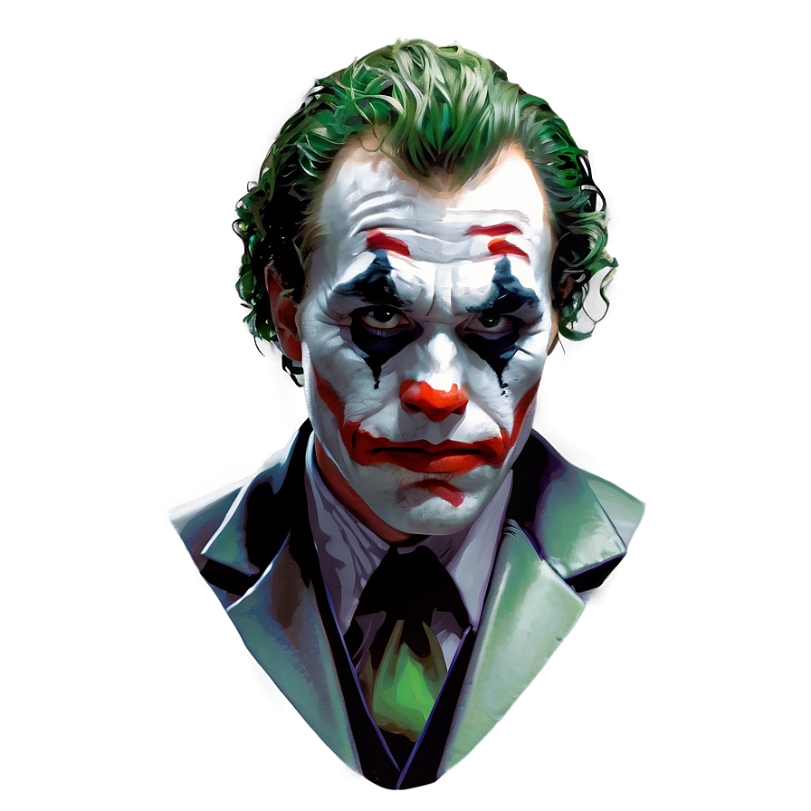 Joker's Scheming Face Png Qii