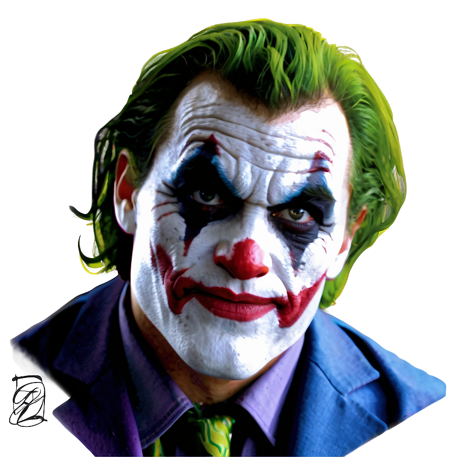 Joker's Signature Look Png 05212024