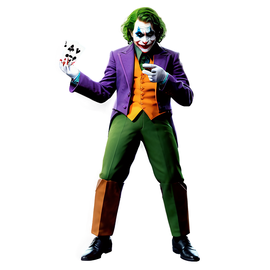 Joker With Playing Cards Png Jim57