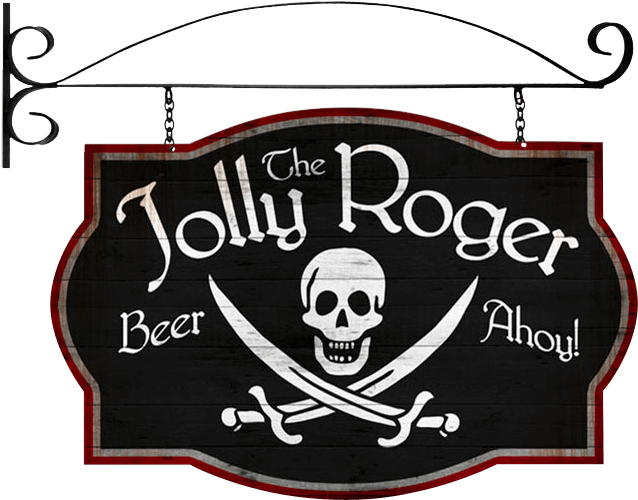 Jolly Roger Beer Sign