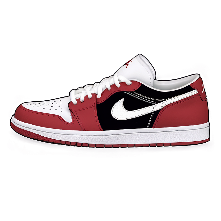 Jordan 1 Sneaker Png Mij