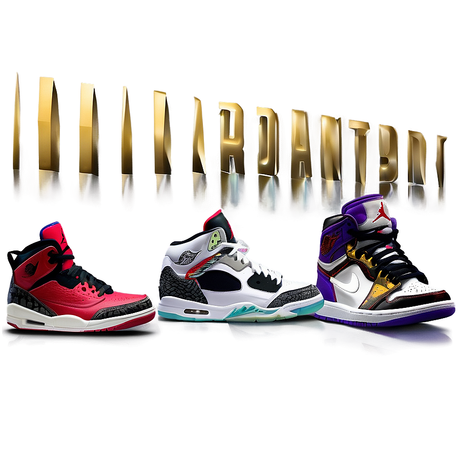 Jordan Shoes Collection Png 06122024