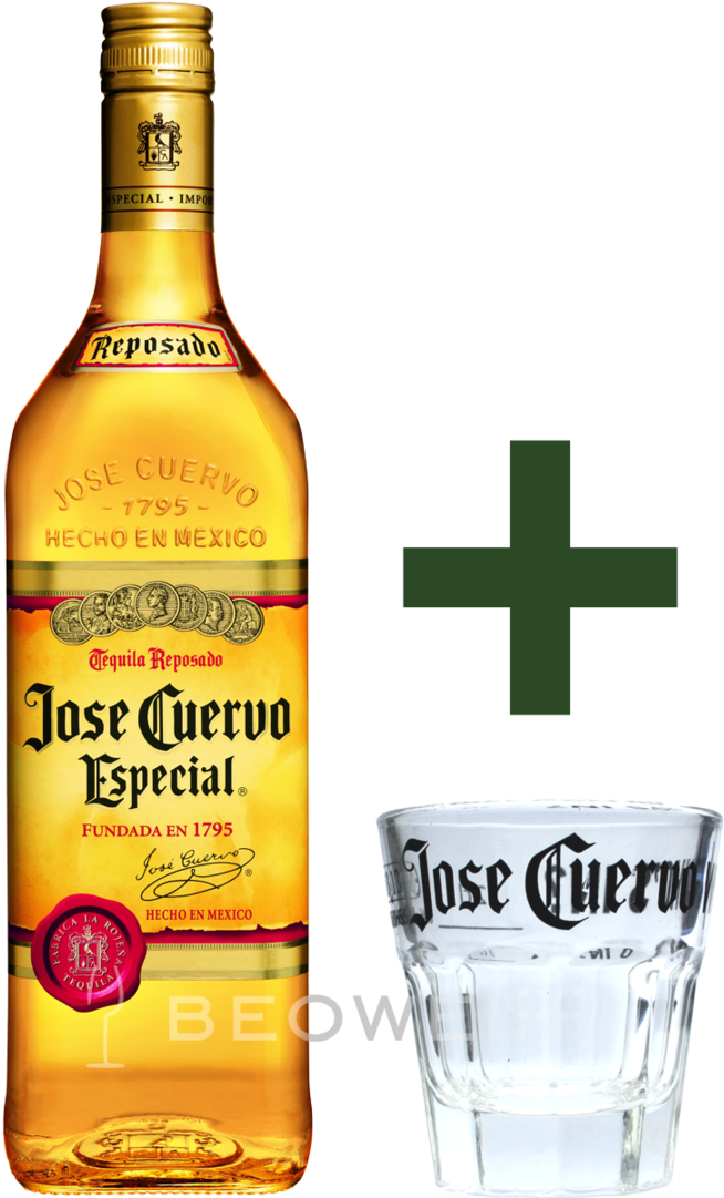 Jose Cuervo Especial Reposado Tequilaand Glass