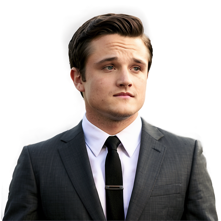 Josh Hutcherson In Suit Png Ljg