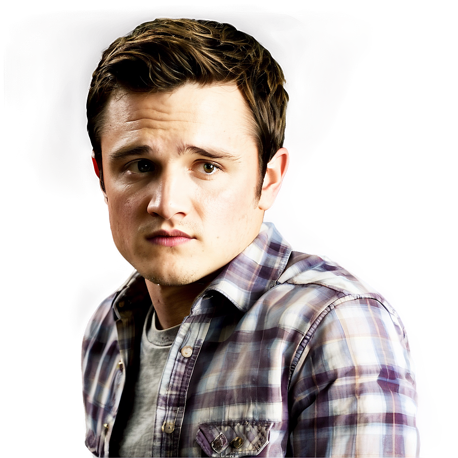 Josh Hutcherson Interview Look Png 68