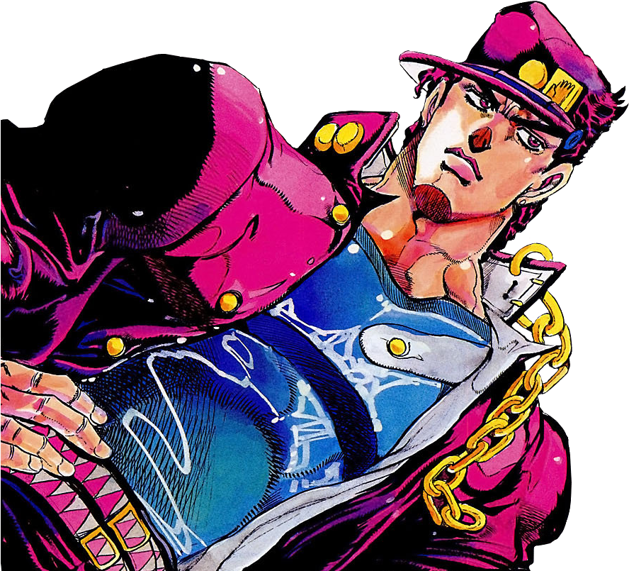 Jotaro Kujo Anime Character