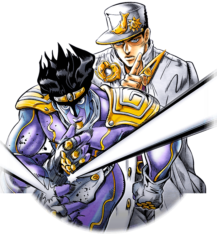 Jotaroand Star Platinum Illustration