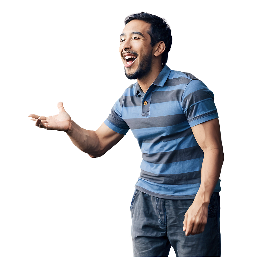 Jovial Man Sketch Png Xtw