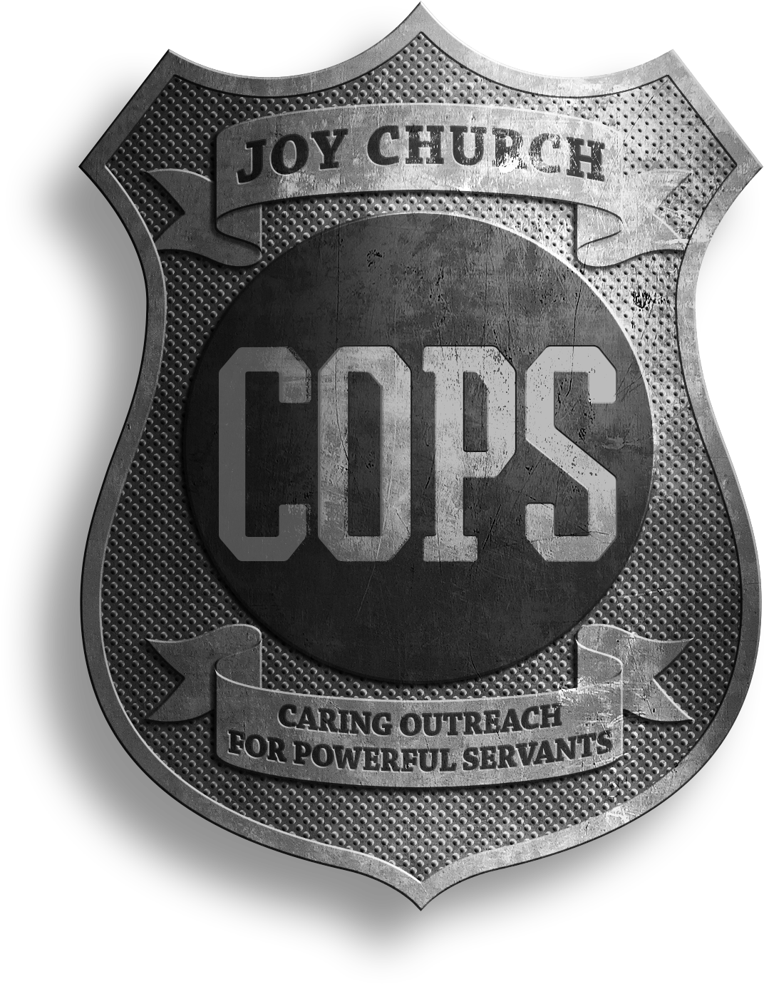 Joy Church C O P S Badge