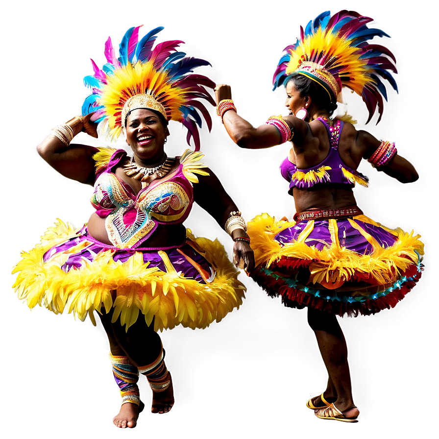 Joyful Carnival Dancers Png 06122024