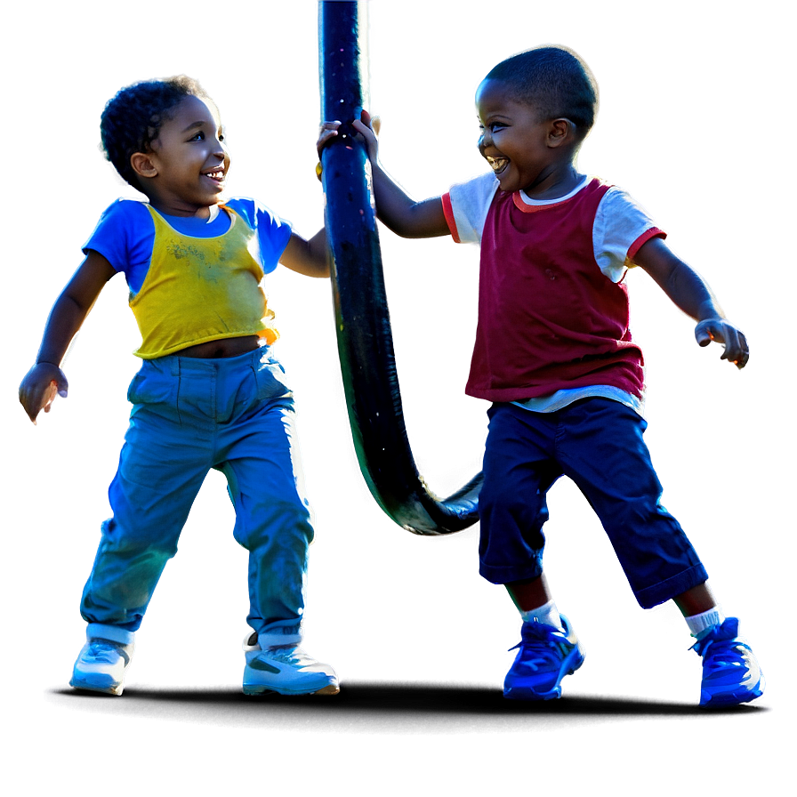 Joyful Children Playing Png 06132024