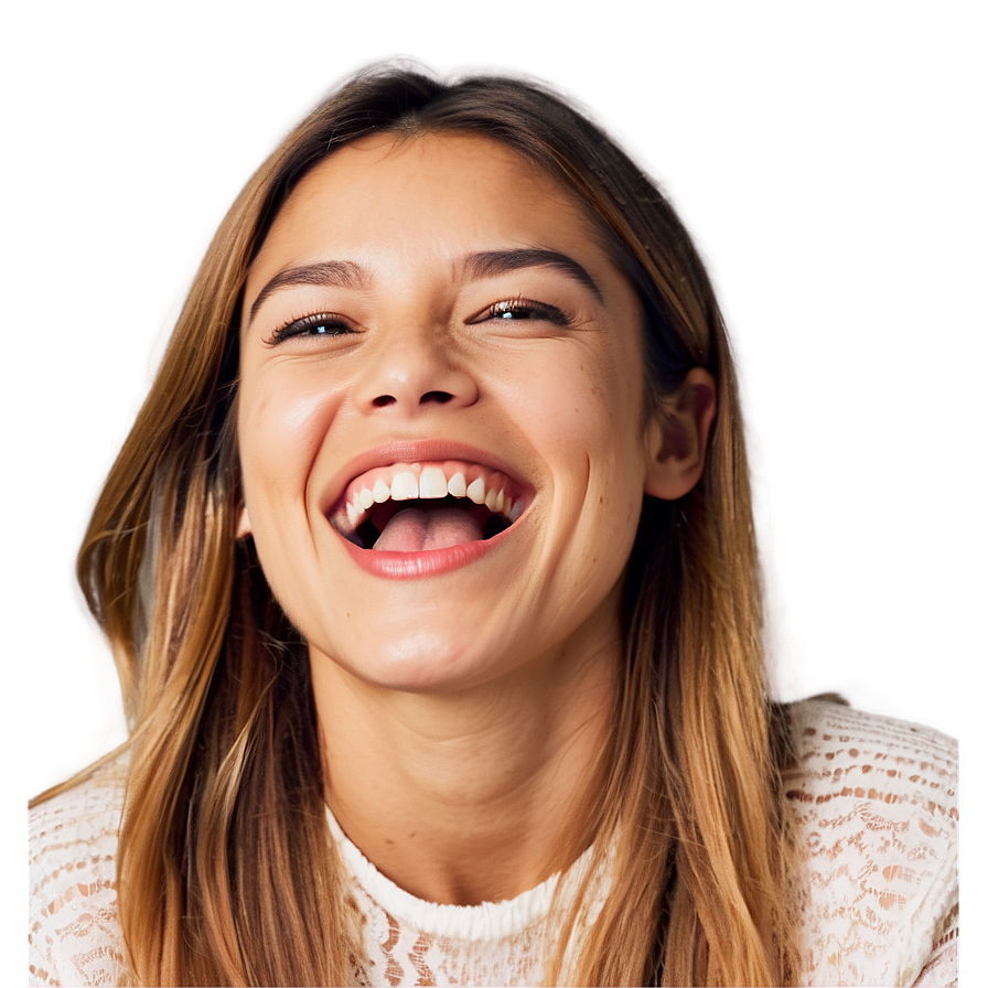 Joyful Face Illustration Png Pfp89