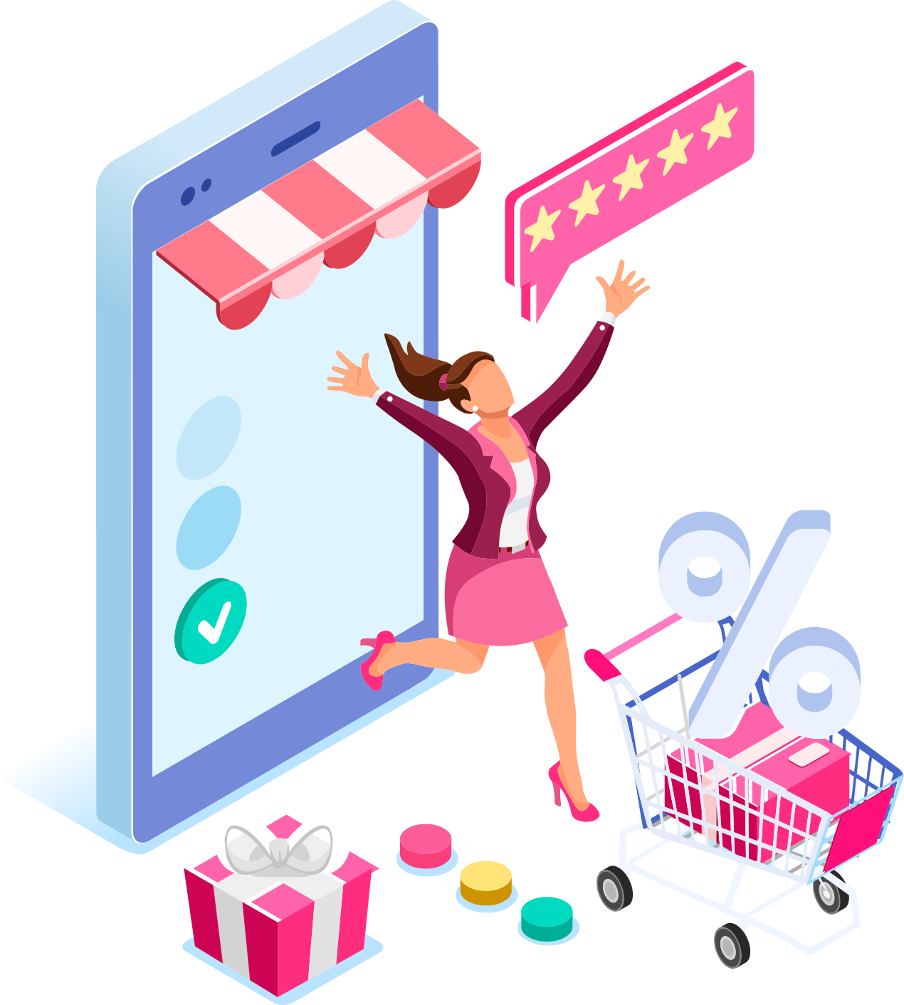 Joyful Online Shopping Experience