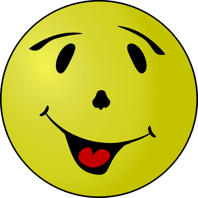 Joyful Smiley Face Graphic