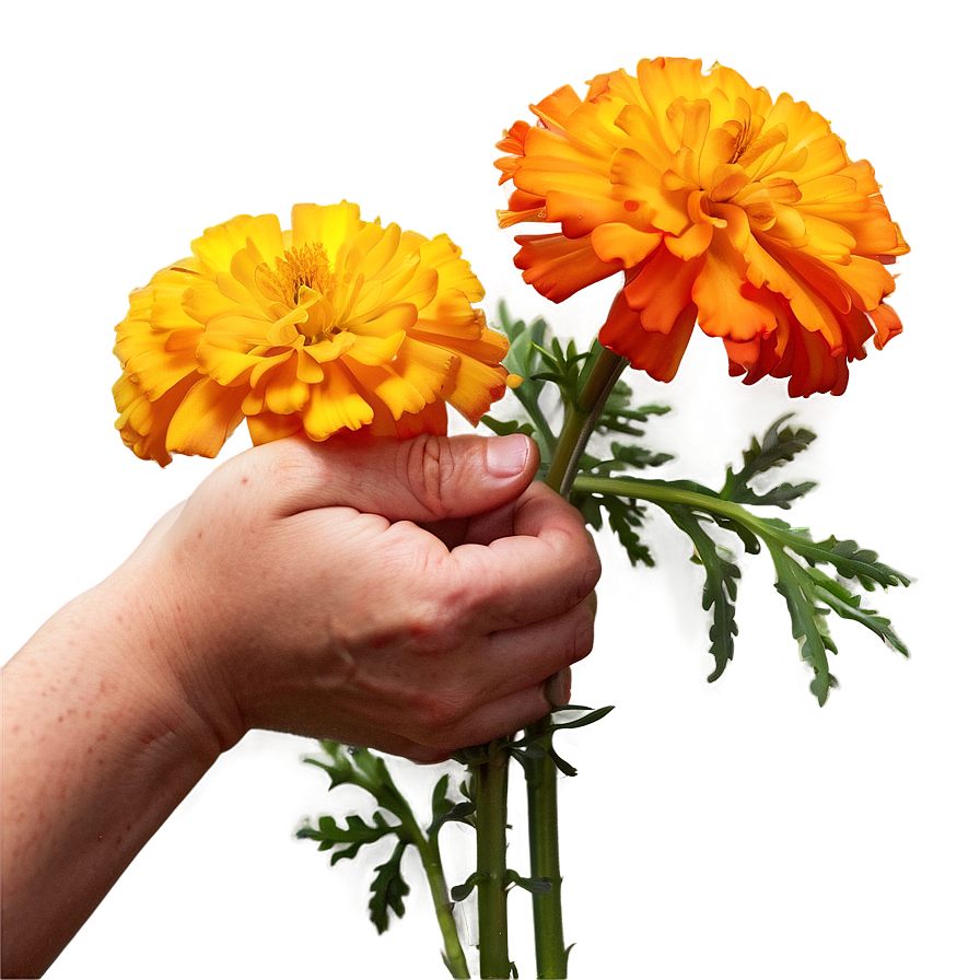 Jubilant Marigold Embrace Png Avv