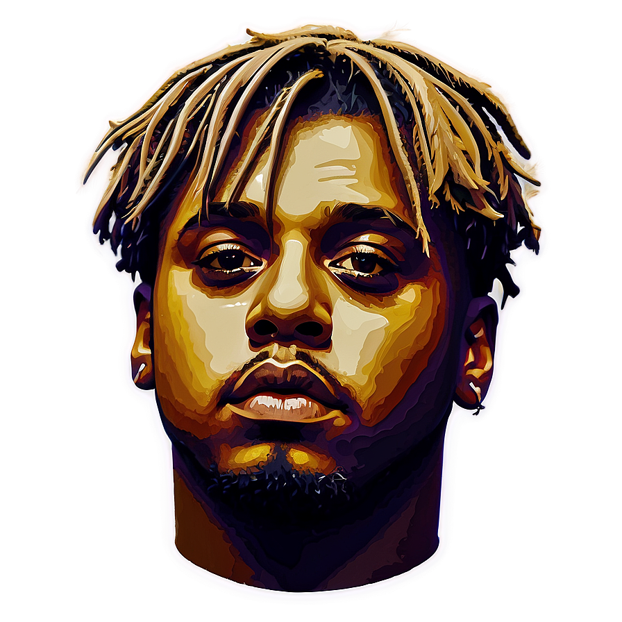 Juice Wrld Abstract Artwork Png 71