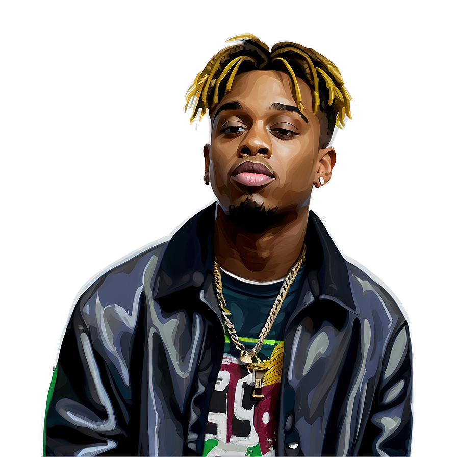 Juice Wrld Digital Painting Png 05212024