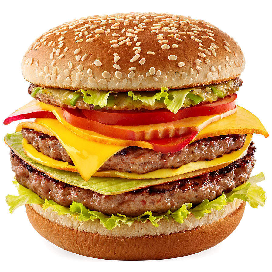 Juicy Big Mac Hamburger Png 05252024