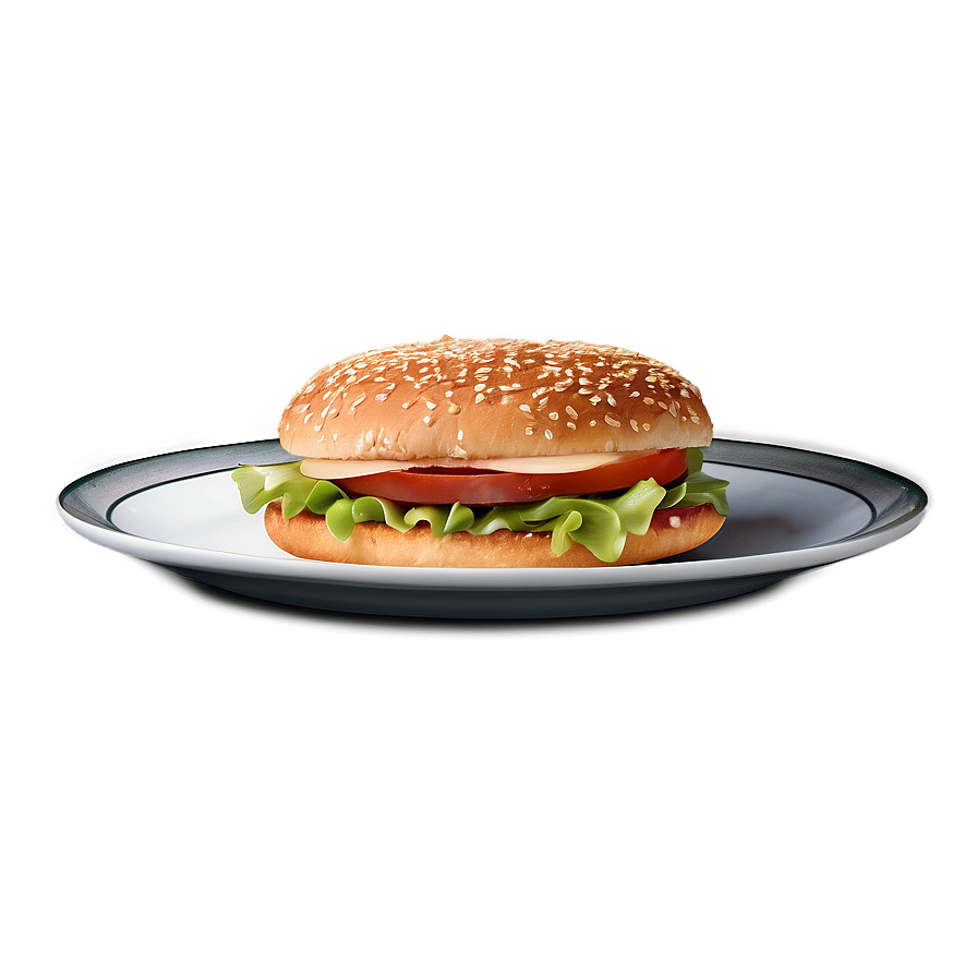 Juicy Burger Png 05042024