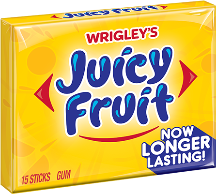 Juicy Fruit Gum Package