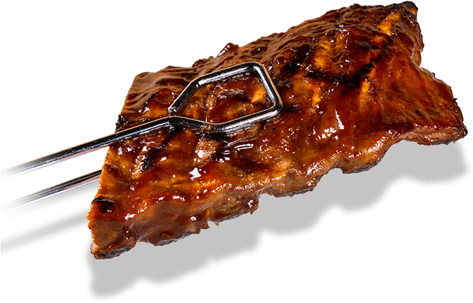 Juicy Grilled B B Q Ribs