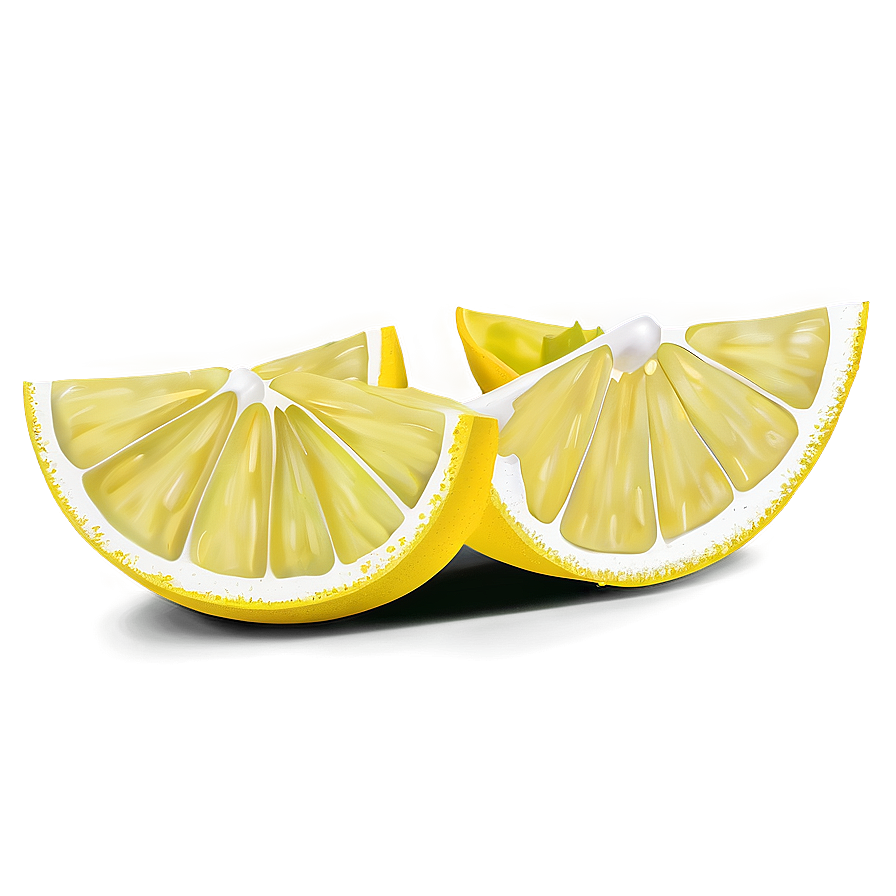 Juicy Lemon Wedge Png 05042024