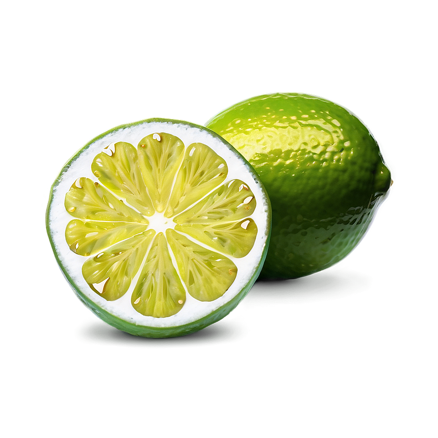 Juicy Lime Slice Png 95