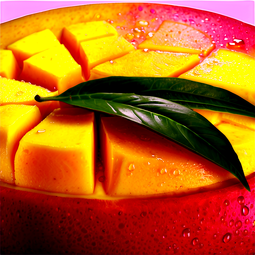 Juicy Mango Slice Png 05232024