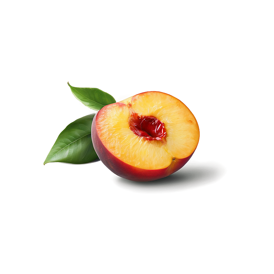 Juicy Nectarine Slice Png 11