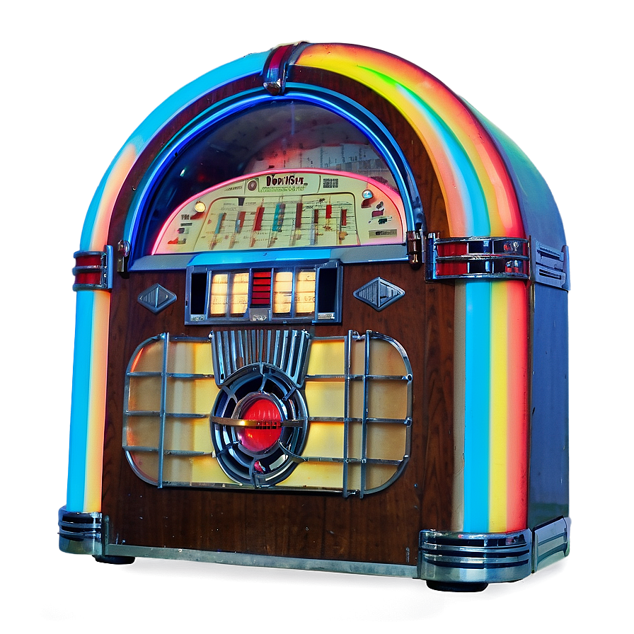 Jukebox From The 60s Png 49