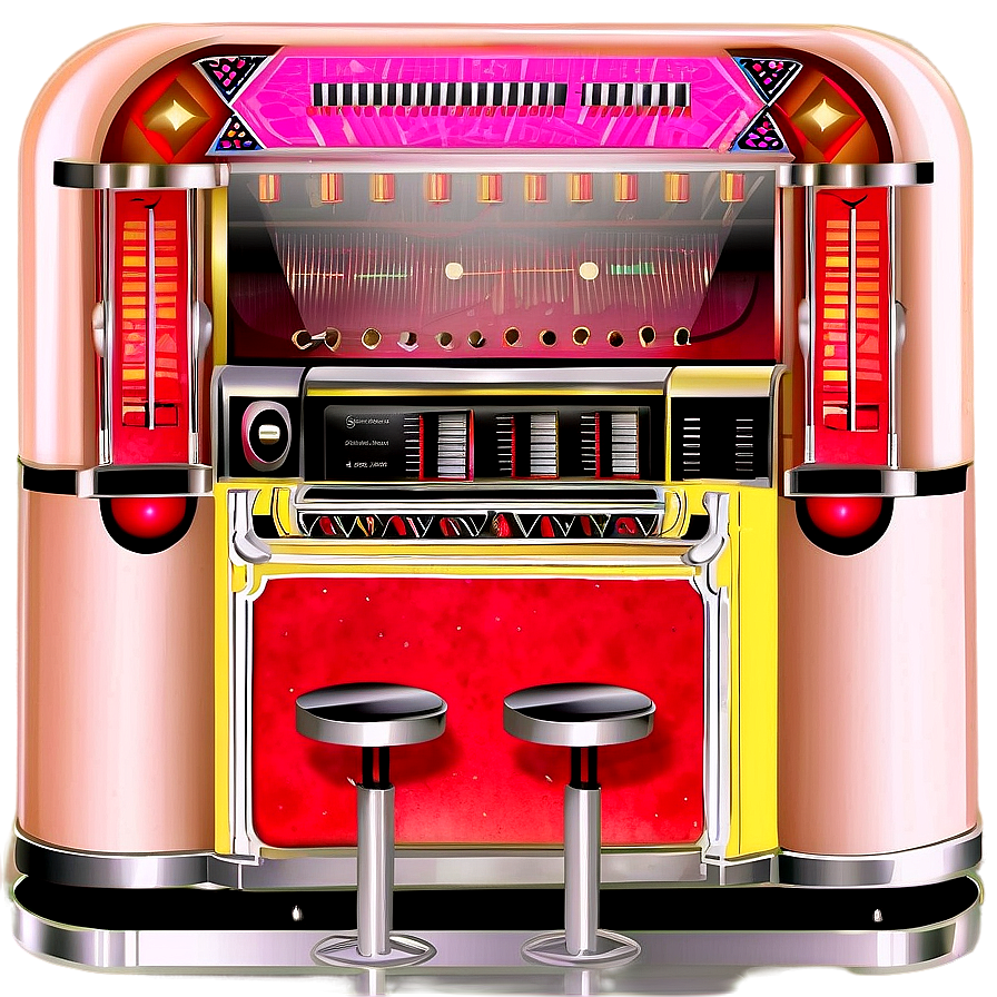 Jukebox In Bar Scene Png 06112024