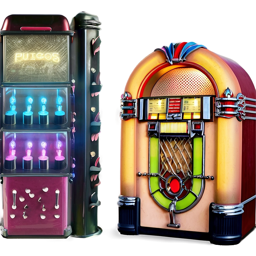 Jukebox In Record Store Png Xye