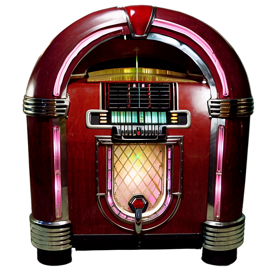 Jukebox In Vintage Car Png Rfj