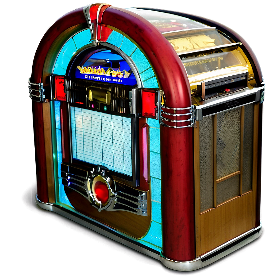 Jukebox With Bluetooth Connectivity Png Nut