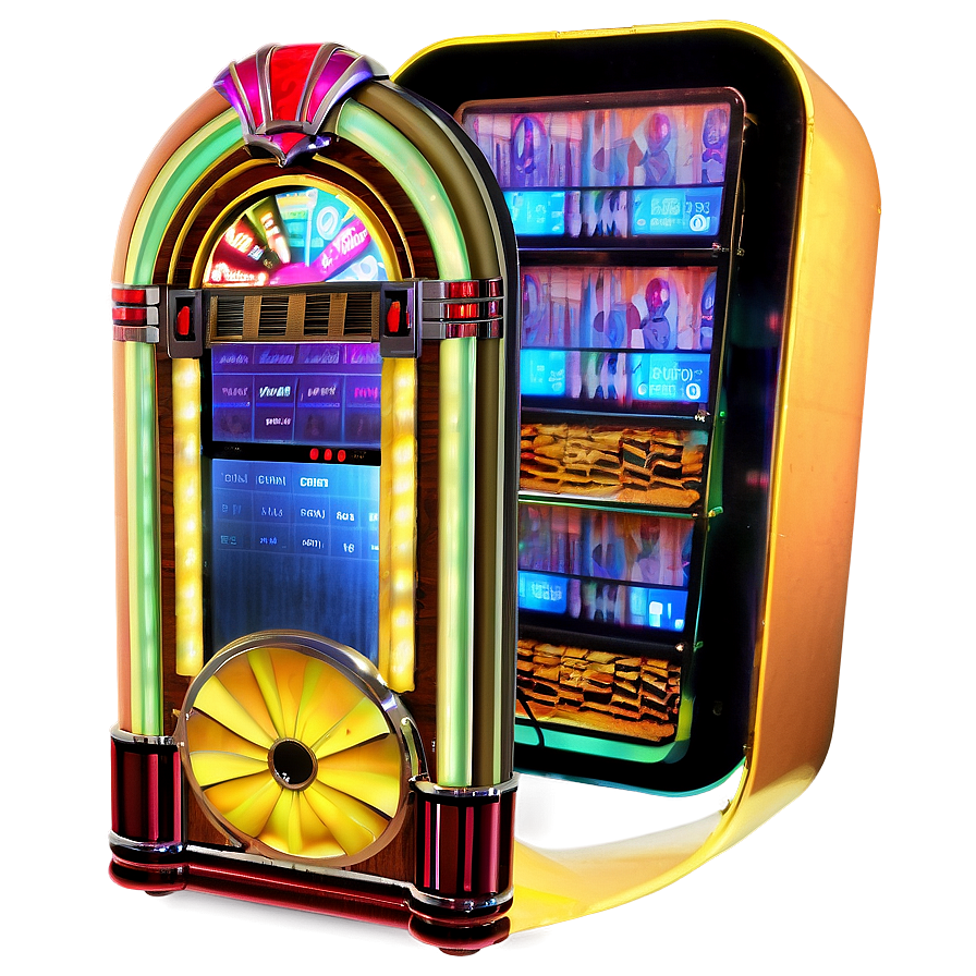 Jukebox With Karaoke Screen Png 33