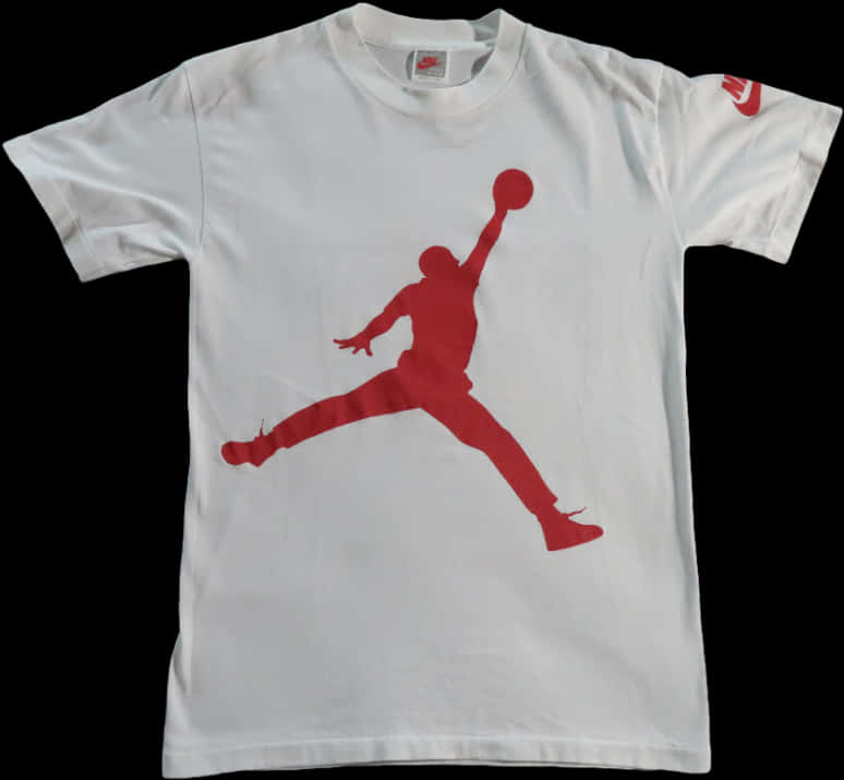 Jumpman Logo White Tshirt
