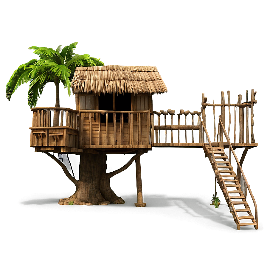 Jungle Tree House Png Ivw39