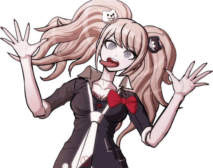 Junko Enoshima Anime Character Expression