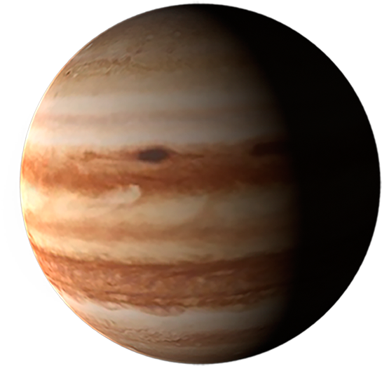 Jupiter Gas Giant Planet Space