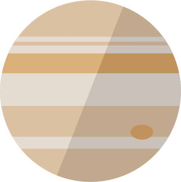 Jupiter Planet Illustration