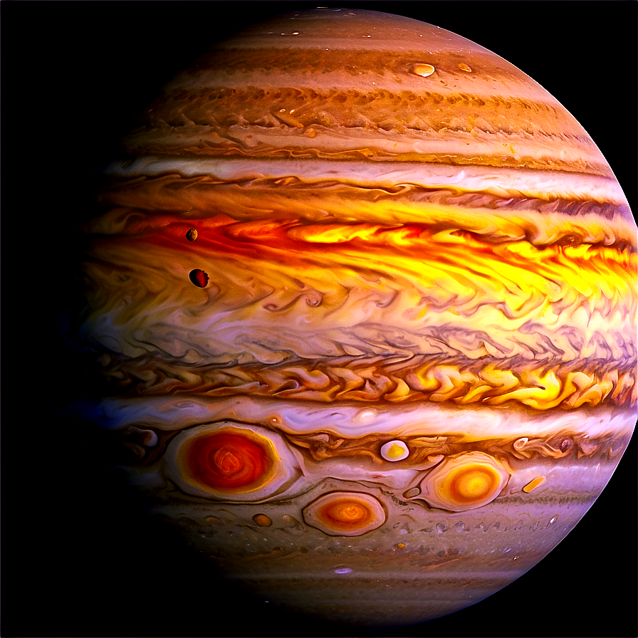 Jupiter's Cloud Tops Png Lje47