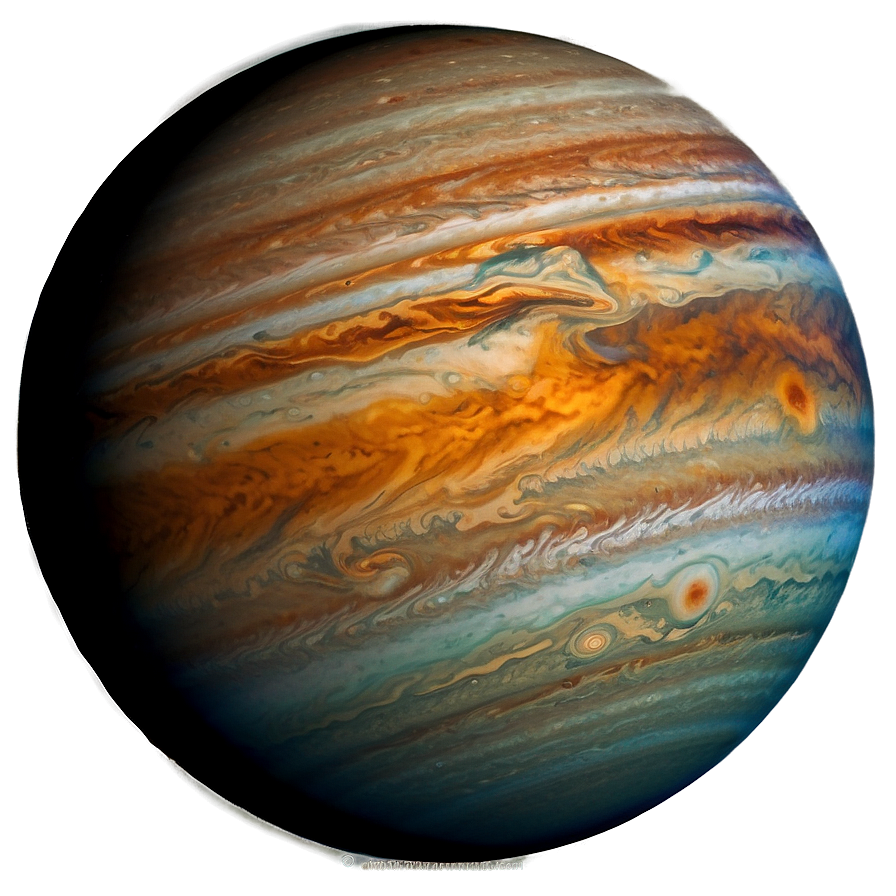 Jupiter's North Pole Png Ygx29