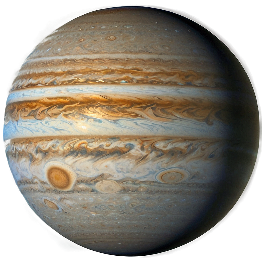 Jupiter's South Pole Png 80