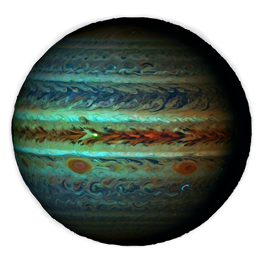 Jupiter With Stars Background Png 05212024