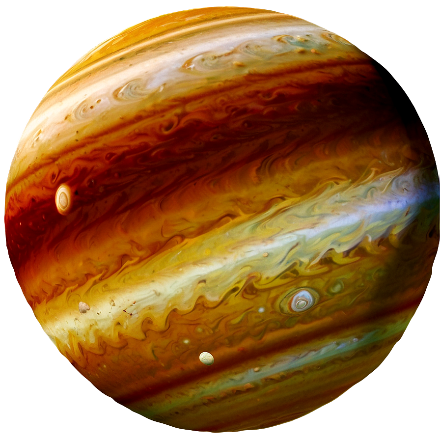 Jupiter With Stars Background Png 76