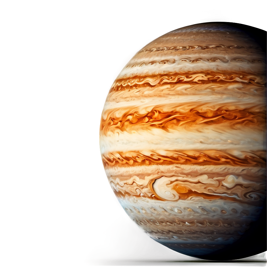 Jupiter With Stars Background Png Egp93